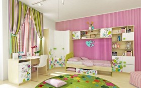 Детская комната Флёр (Белый/корпус Клен) в Томмоте - tommot.katalogmebeli.com | фото 4