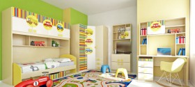 Детская комната Клаксон (Бежевый/корпус Клен) в Томмоте - tommot.katalogmebeli.com | фото 5