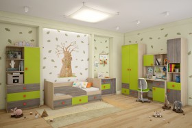 Детская комната Пуговка в Томмоте - tommot.katalogmebeli.com | фото 1