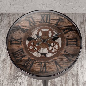 Журнальный столик-часы Слипер (ширина 610 мм) в Томмоте - tommot.katalogmebeli.com | фото 1