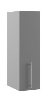 Шкаф верхний Капля П 200 (Белый глянец/Серый/левый) в Томмоте - tommot.katalogmebeli.com | фото