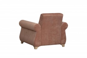 Кресло для отдыха "Порто" (велюр киви корица / микровельвет крем) в Томмоте - tommot.katalogmebeli.com | фото 6