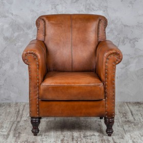 Кресло кожаное Лофт Чарльз в Томмоте - tommot.katalogmebeli.com | фото 4