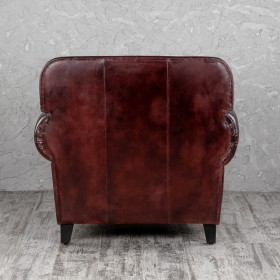 Кресло кожаное Элегант (Бордовый) в Томмоте - tommot.katalogmebeli.com | фото 5