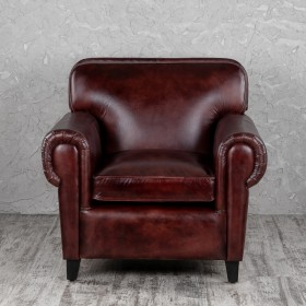 Кресло кожаное Элегант (Бордовый) в Томмоте - tommot.katalogmebeli.com | фото 7