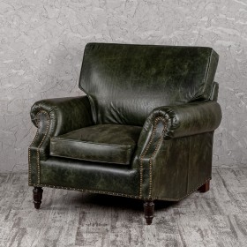 Кресло кожаное Лофт Аристократ (ширина 1070 мм) в Томмоте - tommot.katalogmebeli.com | фото 1