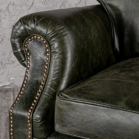 Кресло кожаное Лофт Аристократ (ширина 1070 мм) в Томмоте - tommot.katalogmebeli.com | фото 5