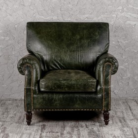 Кресло кожаное Лофт Аристократ (ширина 1070 мм) в Томмоте - tommot.katalogmebeli.com | фото 9