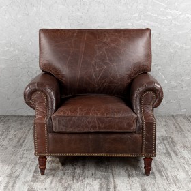 Кресло кожаное Лофт Аристократ (ширина 1100 мм) в Томмоте - tommot.katalogmebeli.com | фото 8