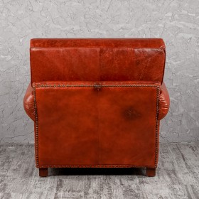 Кресло кожаное Лофт Аристократ (кожа буйвола) в Томмоте - tommot.katalogmebeli.com | фото 7