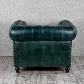Кресло кожаное Лофт Честер в Томмоте - tommot.katalogmebeli.com | фото 4