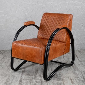 Кресло кожаное Лофт Стайл в Томмоте - tommot.katalogmebeli.com | фото 1