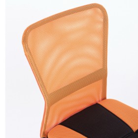 Кресло компактное BRABIX Smart MG-313 (черный, оранжевый) в Томмоте - tommot.katalogmebeli.com | фото 4