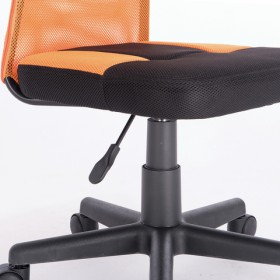 Кресло компактное BRABIX Smart MG-313 (черный, оранжевый) в Томмоте - tommot.katalogmebeli.com | фото 5