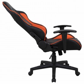 Кресло компьютерное BRABIX GT Racer GM-100 (черный, оранжевый) в Томмоте - tommot.katalogmebeli.com | фото 4