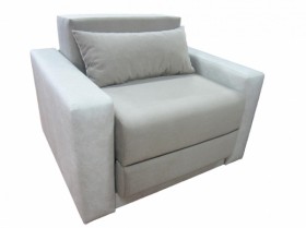 Кресло-кровать №2 (3Флок №2 капучино, 5 категория) в Томмоте - tommot.katalogmebeli.com | фото