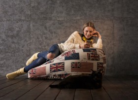 Кресло-мешок Британский Флаг в Томмоте - tommot.katalogmebeli.com | фото 3