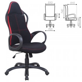 Кресло офисное BRABIX Force EX-516 (ткань) в Томмоте - tommot.katalogmebeli.com | фото 1