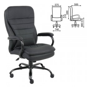 Кресло офисное BRABIX Heavy Duty HD-001 в Томмоте - tommot.katalogmebeli.com | фото