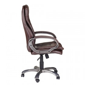 Кресло офисное BRABIX Omega EX-589 (коричневое) в Томмоте - tommot.katalogmebeli.com | фото 2