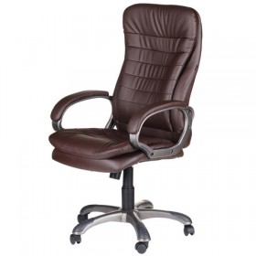 Кресло офисное BRABIX Omega EX-589 (коричневое) в Томмоте - tommot.katalogmebeli.com | фото 4
