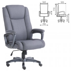 Кресло офисное BRABIX Solid HD-005 (серое) в Томмоте - tommot.katalogmebeli.com | фото