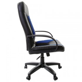 Кресло офисное BRABIX Strike EX-525 (сине-черный) в Томмоте - tommot.katalogmebeli.com | фото 2