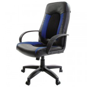 Кресло офисное BRABIX Strike EX-525 (сине-черный) в Томмоте - tommot.katalogmebeli.com | фото 5