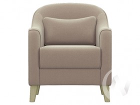 Кресло отдыха Комфорт-4 (бесцветный лак/CATANIA LATTE) в Томмоте - tommot.katalogmebeli.com | фото 2