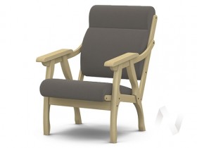 Кресло Вега-10 (бесцветный лак/ULTRA STONE) в Томмоте - tommot.katalogmebeli.com | фото