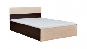 Кровать 0,8м Юнона с настилом (Венге / Дуб) в Томмоте - tommot.katalogmebeli.com | фото