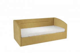 Кровать 0.9 Альба Софа (Медовый велюр) в Томмоте - tommot.katalogmebeli.com | фото