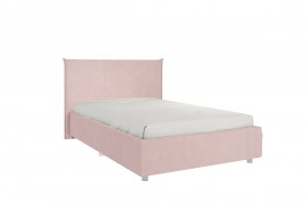 Кровать 1,2 Квест с основанием (Нежно-розовый велюр) в Томмоте - tommot.katalogmebeli.com | фото