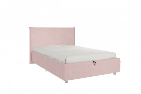 Кровать 1,2 Квест (Нежно-розовый велюр/под-мех) в Томмоте - tommot.katalogmebeli.com | фото