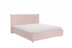 Кровать 1,6 Альба с основанием (Нежно-розовый велюр) в Томмоте - tommot.katalogmebeli.com | фото