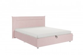 Кровать 1,6 Альба (Нежно-розовый велюр/под-мех) в Томмоте - tommot.katalogmebeli.com | фото