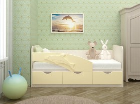 Кровать детская 1,6м Дельфин (Розовый металлик) в Томмоте - tommot.katalogmebeli.com | фото 6