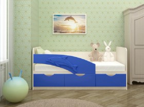 Кровать детская 1,6м Дельфин (Розовый металлик) в Томмоте - tommot.katalogmebeli.com | фото 7
