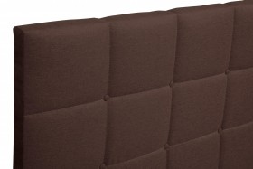 Кровать "Диана" ш. 1400 (Н=1010мм) (жаккард шоколад) в Томмоте - tommot.katalogmebeli.com | фото 5
