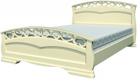 Кровать Грация-1 из массива сосны 1400*2000 Орех в Томмоте - tommot.katalogmebeli.com | фото 21
