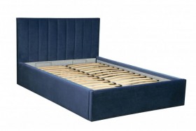 Кровать "Юнона" ш. 1600 (Н=1020мм) (ягуар нэви) в Томмоте - tommot.katalogmebeli.com | фото