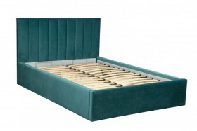 Кровать "Юнона" ш. 1600 (Н=1020мм) (ягуар океан) в Томмоте - tommot.katalogmebeli.com | фото