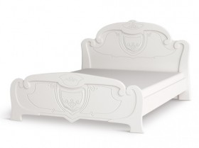 Кровать 1,6м Мария (Белый глянец) в Томмоте - tommot.katalogmebeli.com | фото