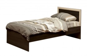 Кровать одинарная 21.55 (шир. 900) с настилом (венге/профиль дуб линдберг)/осн. в Томмоте - tommot.katalogmebeli.com | фото