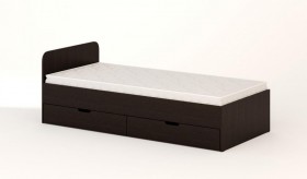 Кровать с ящиками 900 (Венге) в Томмоте - tommot.katalogmebeli.com | фото 1