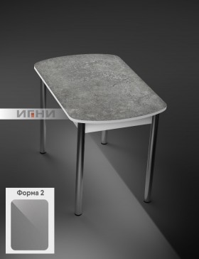 Кухонный стол 1100*700/400 ф 2 Пластик, урбан серый в Томмоте - tommot.katalogmebeli.com | фото
