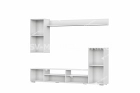 Мебель для гостиной МГС 4 (Белый/Белый глянец) в Томмоте - tommot.katalogmebeli.com | фото 3