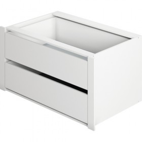 Модуль с ящиками для шкафа 600 Белый снег в Томмоте - tommot.katalogmebeli.com | фото