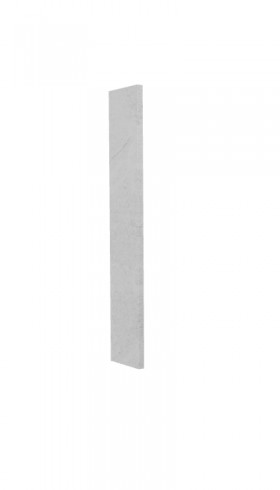 Панель торцевая (для шкафа верхнего торцевого) ПТ 400 Лофт (Штукатурка белая) в Томмоте - tommot.katalogmebeli.com | фото