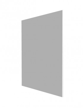 Панель торцевая С Ройс (для шкафов нижних) Белый софт в Томмоте - tommot.katalogmebeli.com | фото